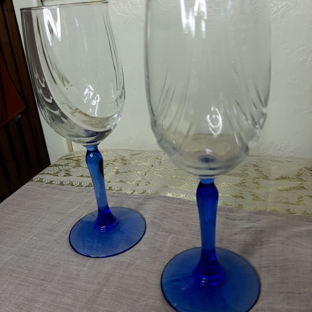 Lennox Wine water glasses x2